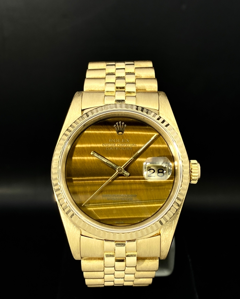 Rolex 16018 Datejust 18K Yellow Gold 36mm