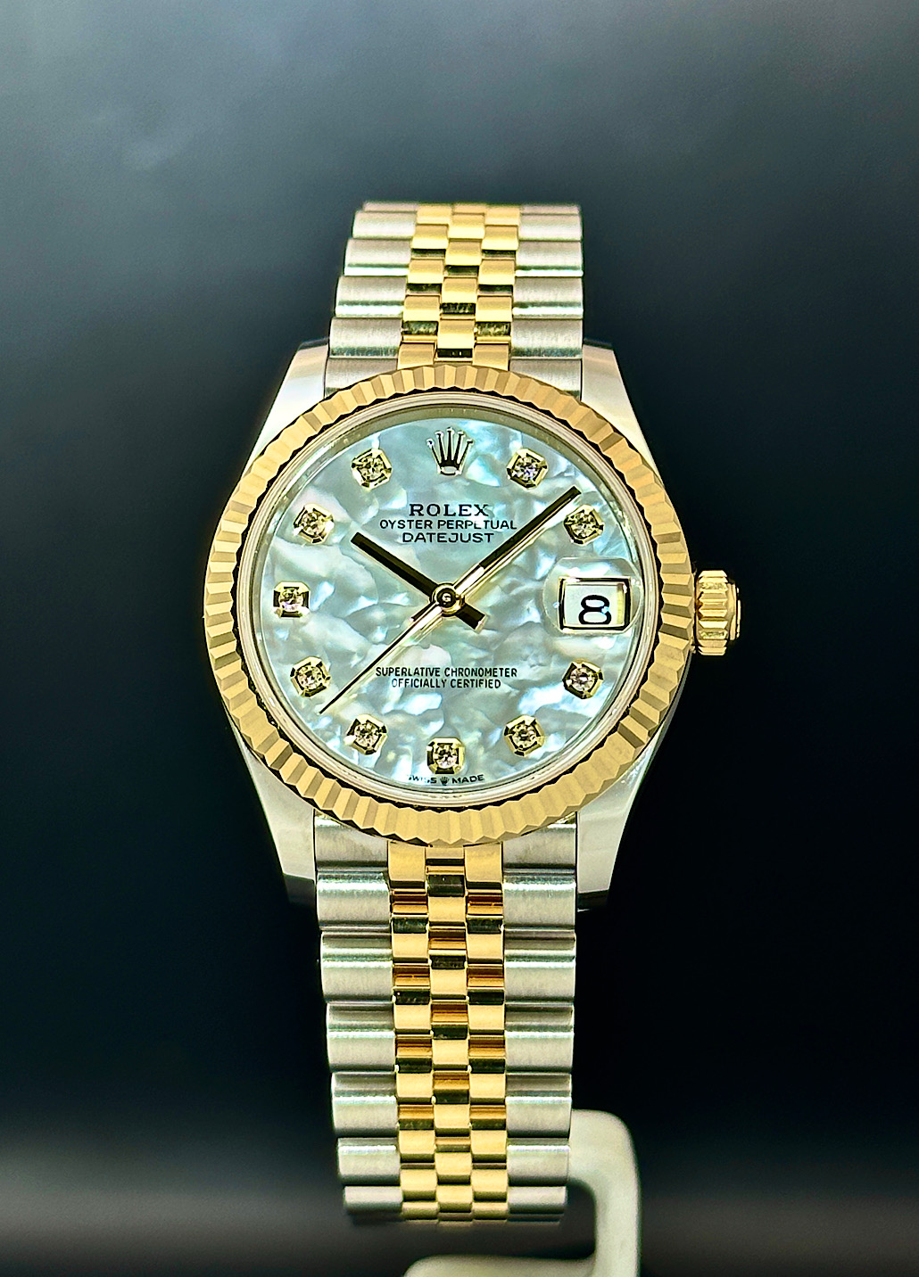 Rolex Datejust 31mm 278273 Mother of Pearl Diamond Dial